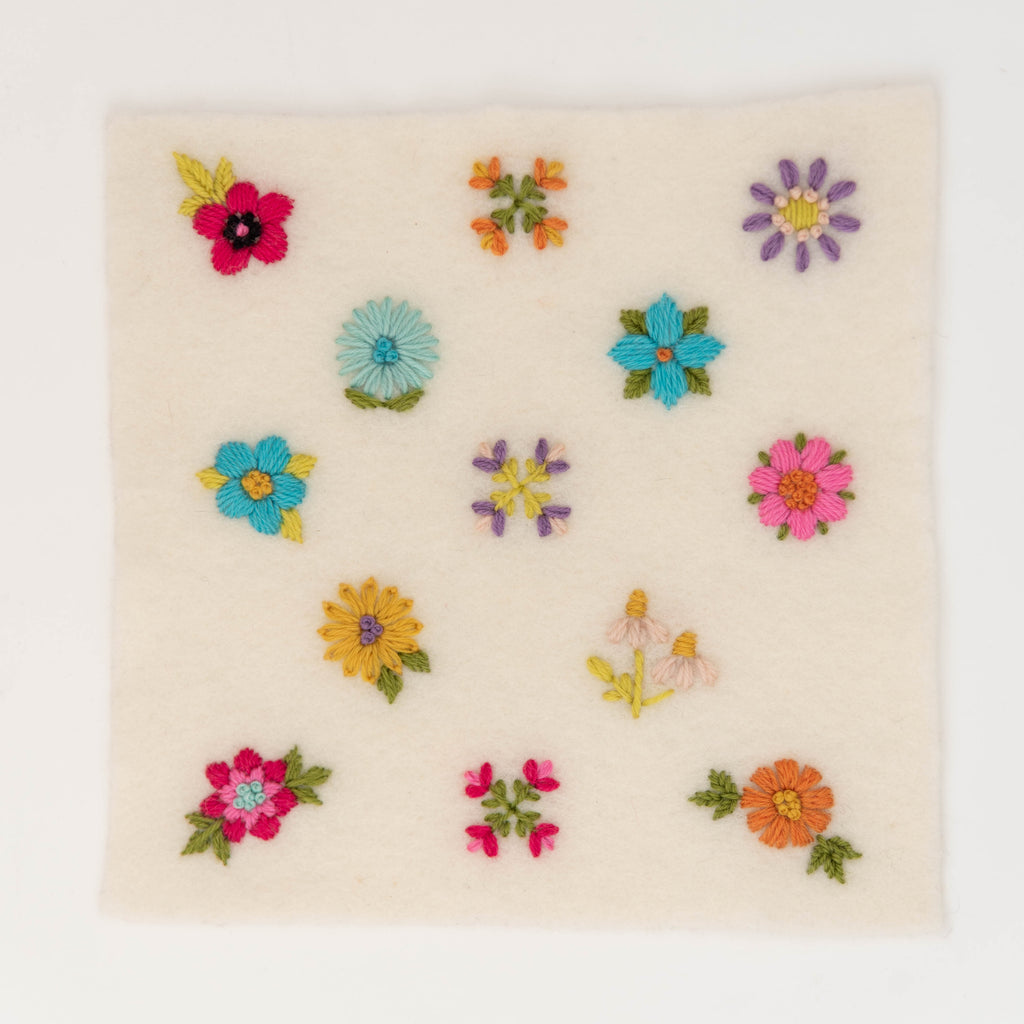 Winter Botanical - Peel, Stick, and Stitch Hand Embroidery