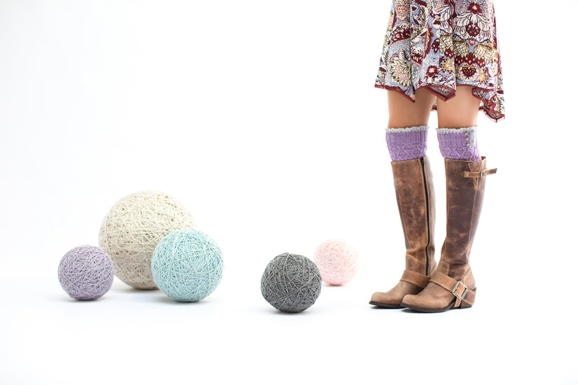 Lace & Button Boot Liners