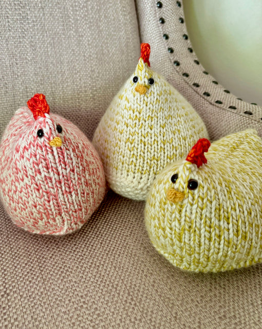 Poppy Chicken Knitting Kit