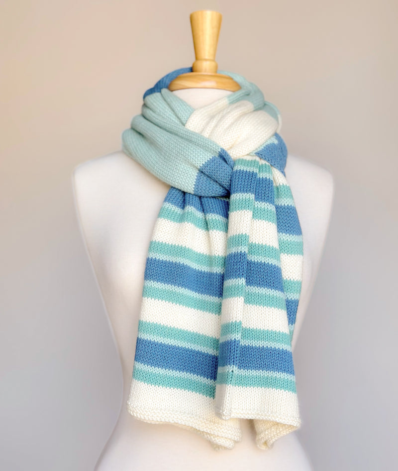 A. Opie Designs - Striped Elements Scarf and Hat 2.0